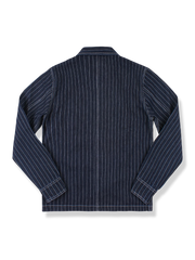 鉄道ストライプ柄 サイクルシャツジャケット