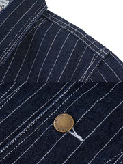 鉄道ストライプ柄 サイクルシャツジャケット