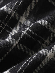 微起毛 3色展開タータンチェック柄ワークシャツ