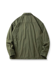 ビー刺繍ワークシャツ