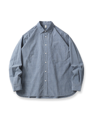 アイスミント繊維 ビンテージチェックシャツ