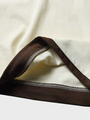 レイヤード風 プリント半袖Tシャツ