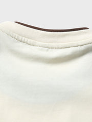 レイヤード風 プリント半袖Tシャツ