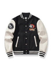 インディアンパンダ刺繍 ベースボールジャケット