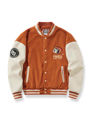 インディアンパンダ刺繍 ベースボールジャケット