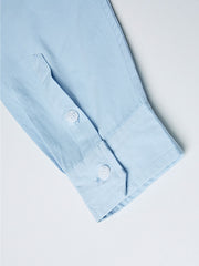 レッドコードワークポケット長袖シャツ