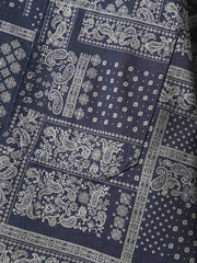 民族風プリント 長袖シャツ