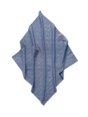 スカーフの縁のロック処理ディテール