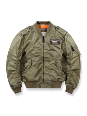 MA-1ミリタリー 刺繍バッジ フライトジャケット