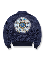 MA-1海陸空バッジ フライトジャケット