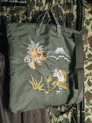 刺繍 ソフト ヘルメット バッグ