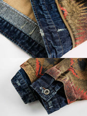 Navajo ジャカードデニムジャケット