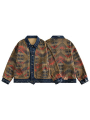 Navajo ジャカードデニムジャケット