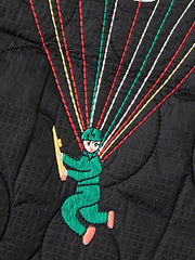 ベトナム戦争ヴィンテージキルト刺繍ジャケット