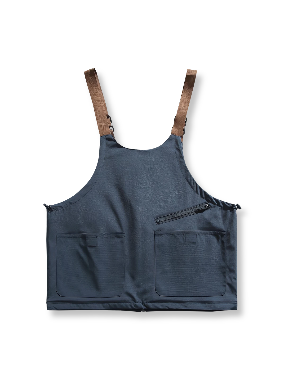 製品画像
「アウトドア ユーティリティ ワークベスト(アイボリー、ネイビー、ブラック)の正面全体図。耐久性に優れたポリエステル素材と多機能なフラップポケットを備え、アウトドアから日常まで幅広く活躍するユーティリティベスト。」
詳細画像
「アウトドア ユーティリティ ワークベストのディテール特写。両サイドの大容量フラップポケットが小物やツールを収納可能。調節可能なショルダーストラップが多様な体型にフィットし、フロントのジッパー仕様がスムーズな着脱を実現。」