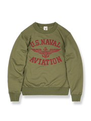 U.S.NAVY 裏フリース クルーネックスウェット