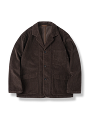 ゆったりフィット コーデュロイスーツジャケット
