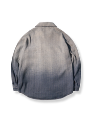 グラデーション ストライプシャツ