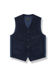 コーデュロイワークスタイルベスト