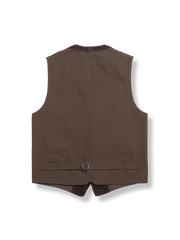 コーデュロイワークスタイルベスト