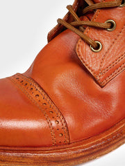 手作り牛革ブーツ