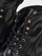 手作り牛革ブーツ