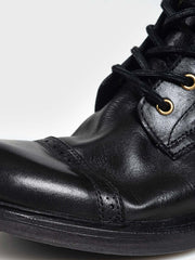 手作り牛革ブーツ