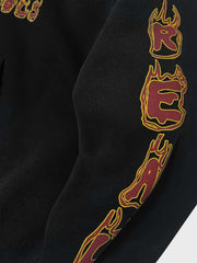 スプレーダイ破壊加工 ヴィンテージフリーススウェット