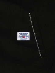 バイオレット色 フリンジジャケット