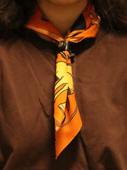 ワイルドウェスト風景柄スカーフ