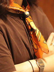 ワイルドウェスト風景柄スカーフ