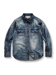 アメリカン ヴィンテージデニム長袖シャツ