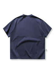 エスニックパターンポケット付き半袖Tシャツ