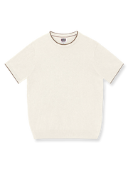 ライトウェイトカラークルーネックカシミヤセーター全体展示