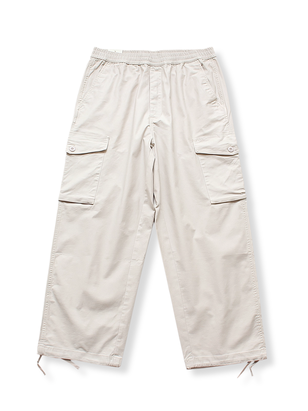 マルチポケットルーズフィットウォッシュドカーゴパンツ正面図