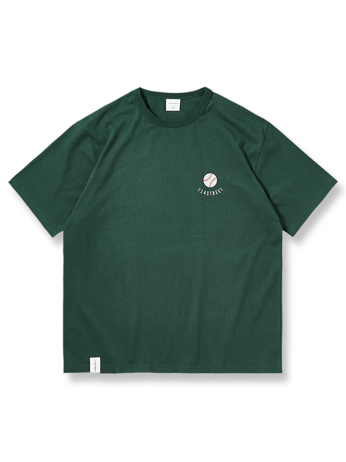 半袖野球バッティングプリントTシャツ正面図