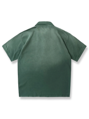 ヴィンテージウォッシュ加工ポロシャツ