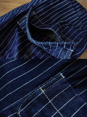 ストライプサイドポケットカーゴショーツ