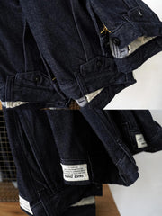 ハイウエストデニムカジュアルパンツ