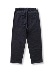 製品画像: ハイウエストデニムカジュアルパンツ全体展示