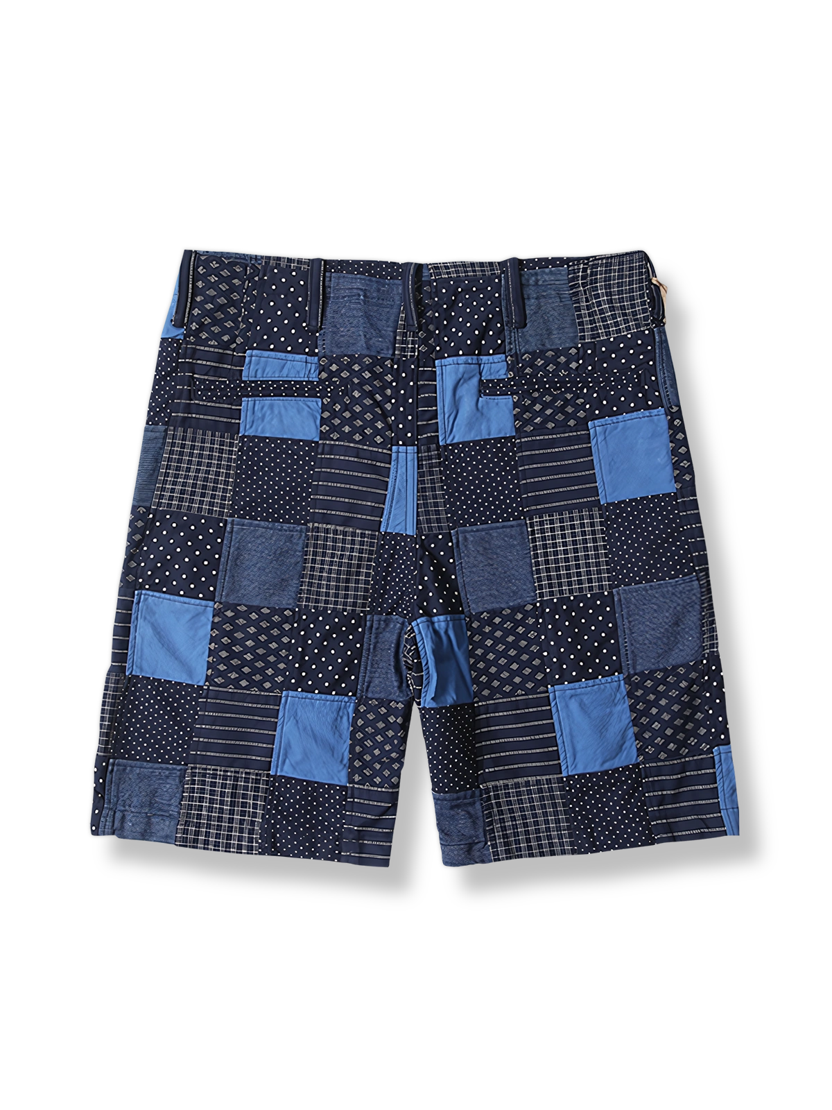 パッチワークショートパンツの正面画像