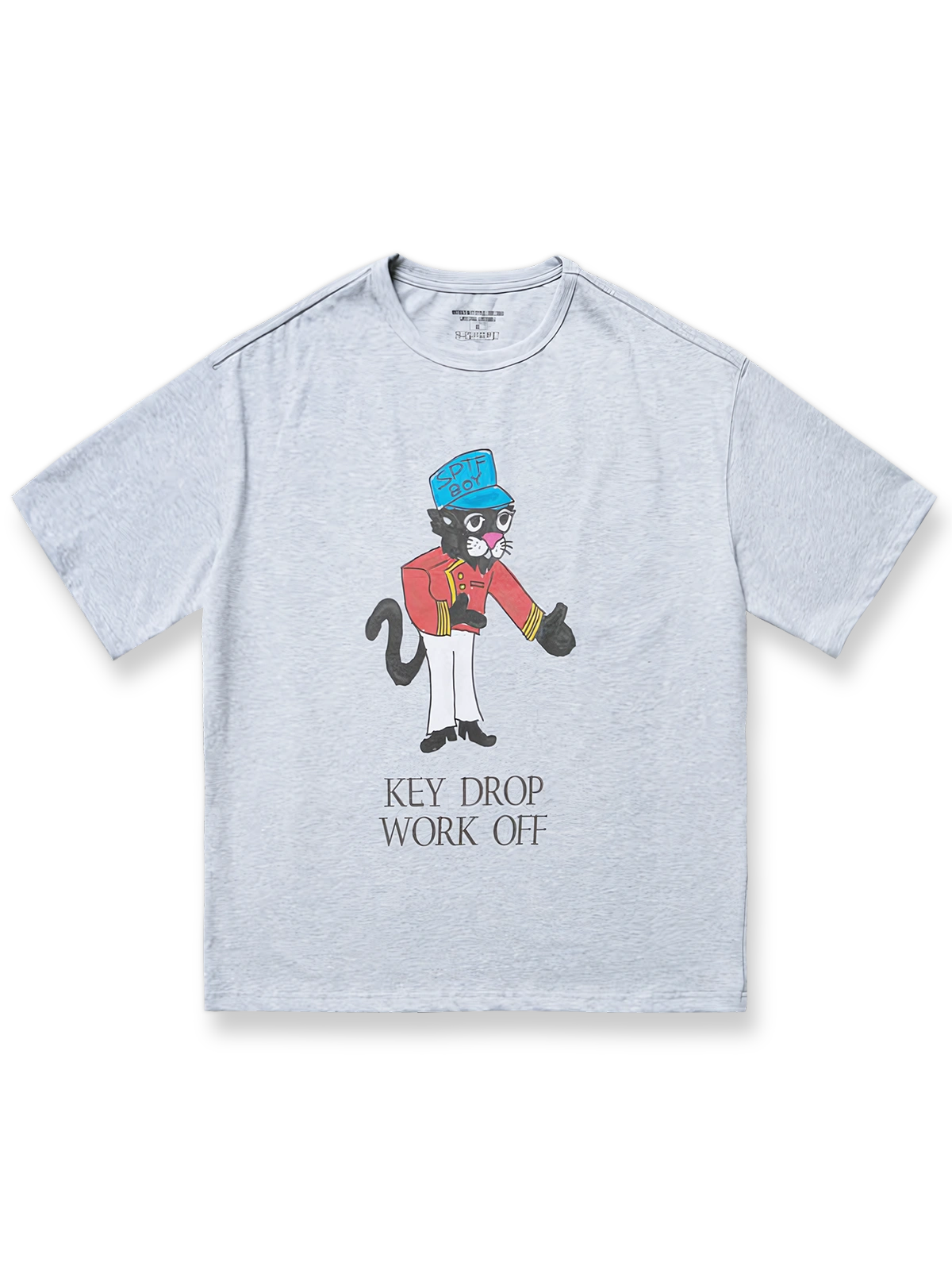 ブラックパンサードアマンプリントTシャツの正面画像