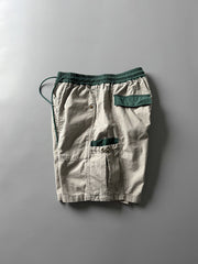 パネルデザイン ワークスタイル 5分丈ショーツ全体図