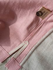 詳細画像:シャツの縫い目とボタンの詳細図