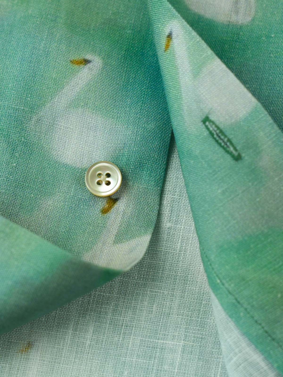 詳細画像:スワンプリントシャツの詳細図