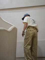 ブルーマーリン刺繍ボウリングシャツ