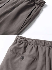 ドローストリング付きマルチユースカジュアルパンツ