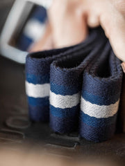 ダブルリングストライプベルト