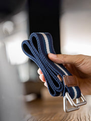 ダブルリングストライプベルト