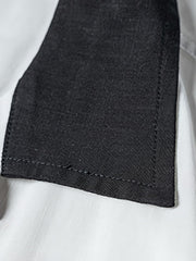 横須賀刺繍テンセル半袖シャツ